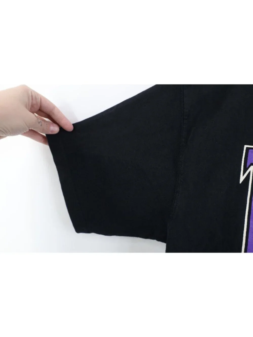 Vintage 90s Y2K Champion Mens Medium Toronto Raptors Basketball T-Shirt Black - Picture 8 of 14